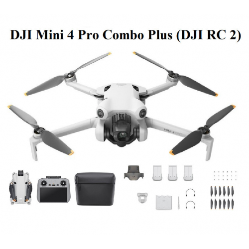 Drone Dji Mini 4 Pro Combo Plus RC 2 - Mini 4 Pro Combo Plus RC2